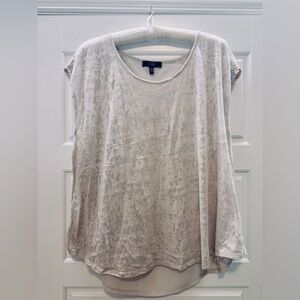 Jessica Simpson Cream Top, sz 3x